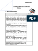 Propósito Comunicativo Según Tipología Textual 2