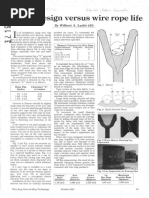 Sheave Groove Wear and Inspection Guide | PDF | Wear | Wire