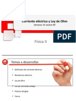 Corriente Eléctrica y Ley de Ohm: Física II