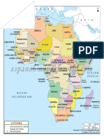 Mapa Plolitico de Africa