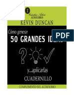 Cadernillo Cómo Generar 50 Grandes Ideas y Aplicarlas