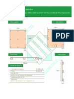 Pallet Taco 1000x1200 Terciado 9mm Exportación