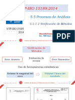 Precisión y Estimación Sesgo EP15-A3