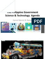 The Philippine Government Science & Technology Agenda: Daniel Marvin B. Ramel