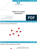 What Are Social Networks?: James Curley