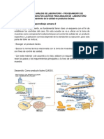 Ejecucion de Analisis de Laboratorio