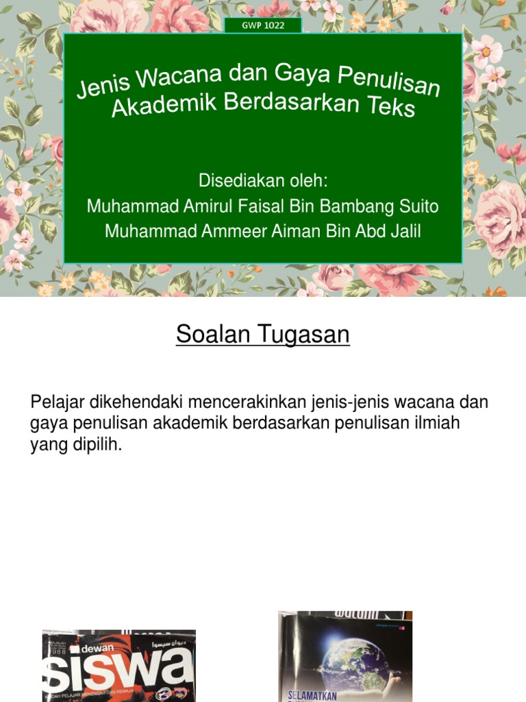 Wacana Bentang Pdf
