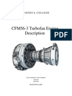 CFM56-3 Turbofan Engine Description