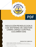 Sistemas de gestión y servicios de inspección de CAMIN CARGO COLOMBIA