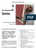 Concepto de Teoria Del Derecho