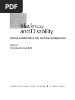 Blackness and Disability Edited by Christopher Bell