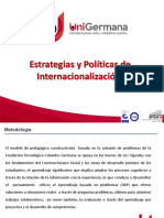 Presentación Estrategias y Politicas de Internacionalización