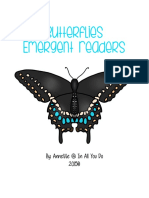Butterflies Emergent Readers: By: Annette at in All You Do 2015©