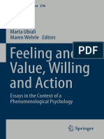 Feeling and Value, Willing and Action Wehrle M. Ed