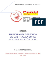 Derechos laborales de los trabajadores en construcción civil