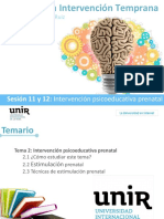 11 y 12-Intervención Psicoeducativa Prenatal