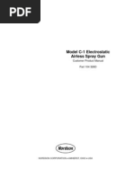 Model C-1 Electrostatic Airless Spray Gun: Customer Product Manual Part 104 326D