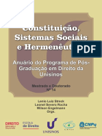 Constituição, Sistemas Sociais e Hermenêutica