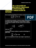 SOLUCION ECUACION DE SCRHODINGER DE UN OSCILASOR Armonico