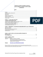 Municipal Flood Control Grants Program Guide and Application Guide Part 1: Administration