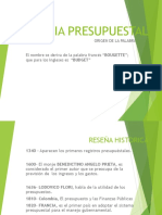 Antecedentes Presupuesto Nacional Colombia