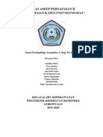 Tugas Askep Pernapasan 2 - Kelompok 3 (Pneumothoraks)