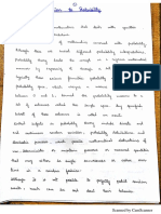 Probability Notes 1