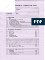 Automatic Identification System (Ais) Test Report: MSCİ/Crcr. 1252