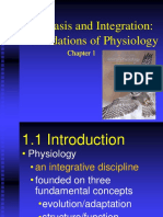 Homeostasis and Integration: The Foundations of Physiology