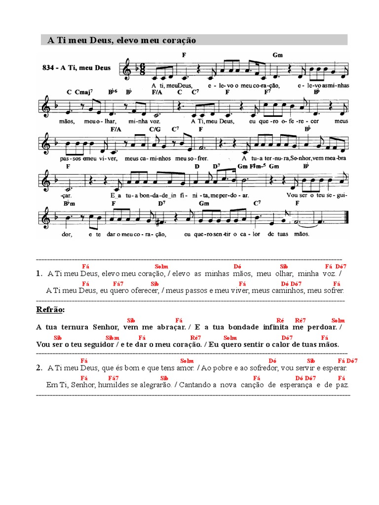 A ti meu Deus, elevo meu coração - Partitura.doc
