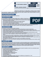 Maestria en Enfermería en Medicina Crítica y Terapia Intensiva