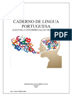 Caderno de Lingua Portuguesa (Leitura e Interpretação de Texto) PDF