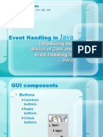 Introducing The Basics of Guis and Event-Handling in Java