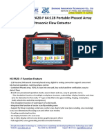 ZHONGKE HS PA20-F 64:128 Portable Phased Array Ultrasonic Flaw Detector