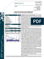 Goldmining, Inc. (Gold-Cn) Rating: Buy: Stock Data 08/20/2018