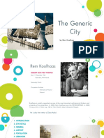 The Generic City: by Rem Koolhaas