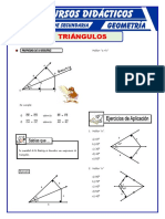 Propiedad de La Bisectriz para Primero de Secundaria