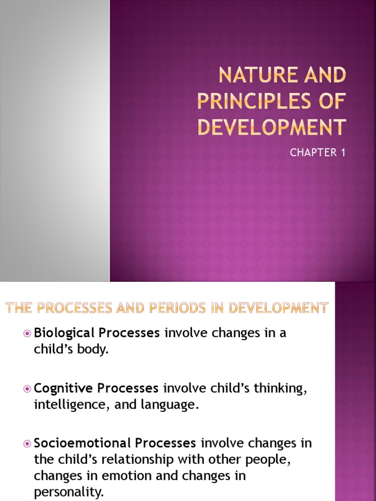 Nature and Principles of Development | PDF
