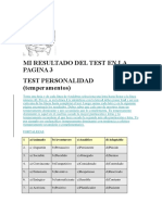 Test de Temperamento