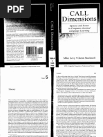 CALL Dimensions - Theory PDF | PDF
