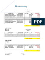 DATE: 08/03/2019 Agent Name Agent Code: Commission