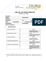 Prueba de Los Siete Minutos - PDF