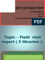 Field Visit Presentation