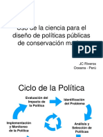 Ciencia y Política en Conservación Marina