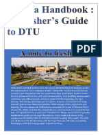 Fuccha Handbook - A Fresher's Guide To Dtu
