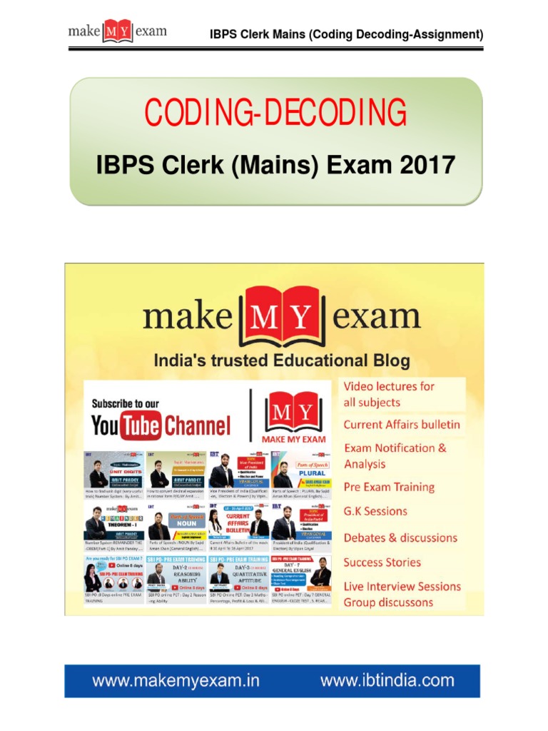 Coding Decoding Assignments | PDF | Human Communication | Semiotics