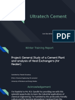Ultratech Cement Plant Heat Exchanger Analysis
