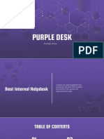 Purple Desk