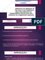 Formas Alternativas de Obtenção de Energia para o Uso Doméstico