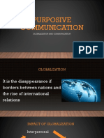 Globalization and Communication